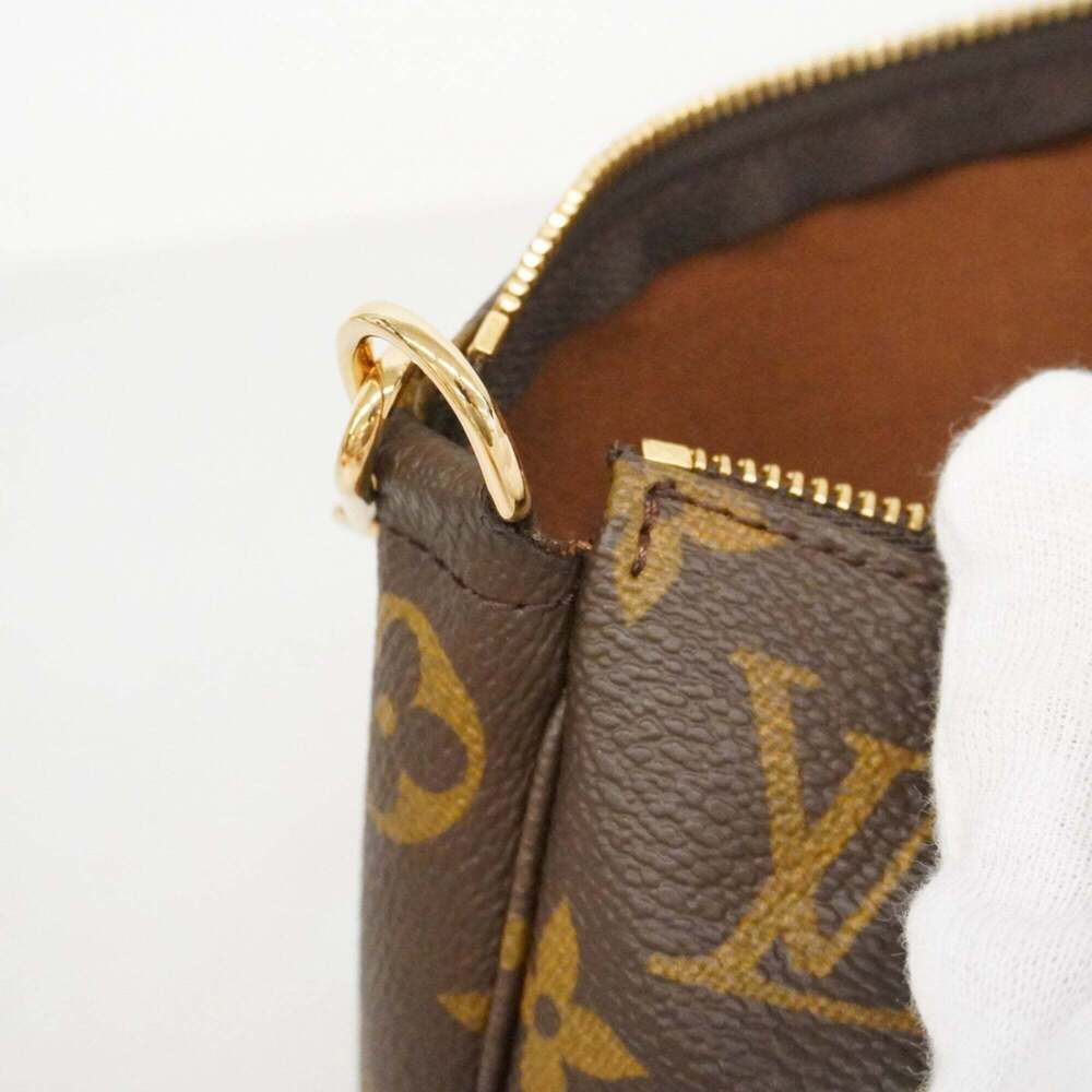 LOUIS VUITTON Brown Monogram Pochette Pouch - Picture 7 of 11